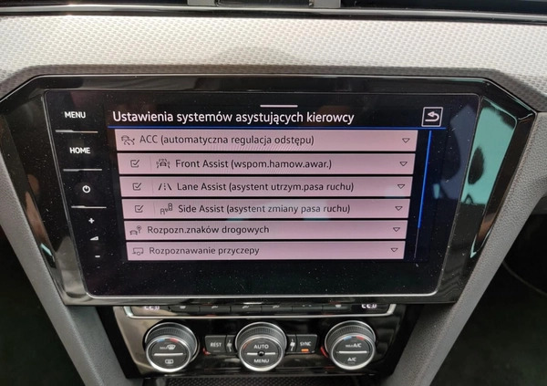 Volkswagen Passat cena 125900 przebieg: 119702, rok produkcji 2019 z Mońki małe 211